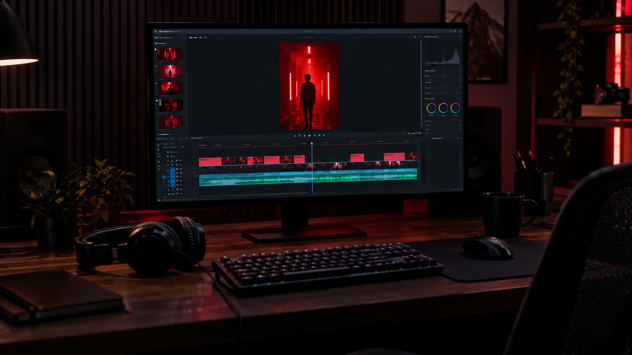 Montaggio video IA senza timeline